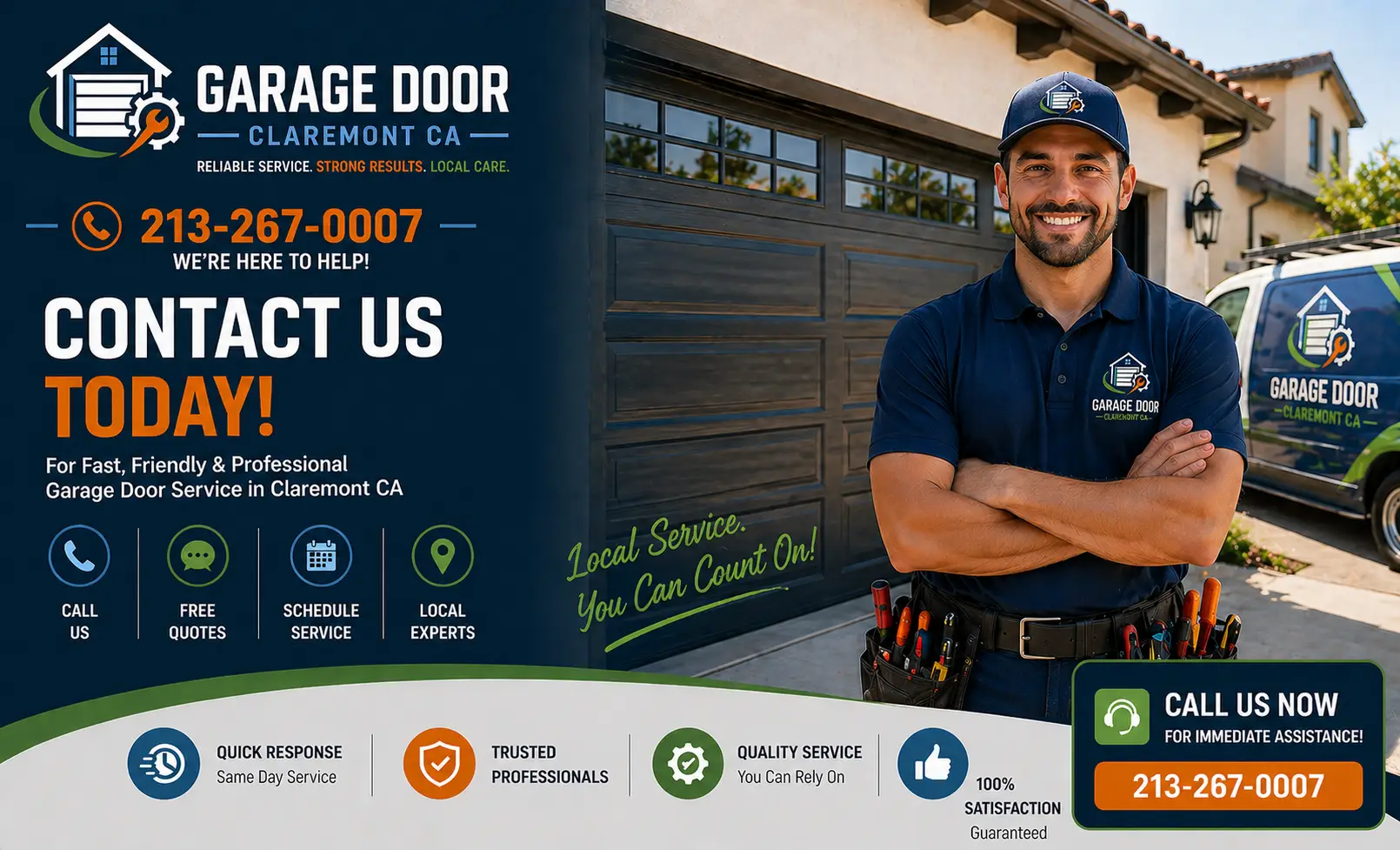 Garage Door Claremont CA 